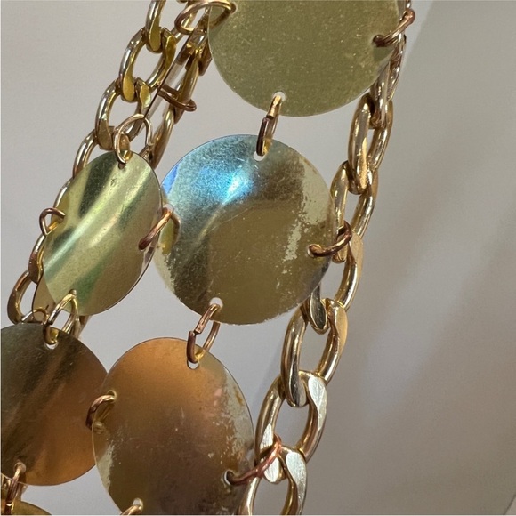 12th Tribe Gold Sequin Dress - Picture 6 of 7